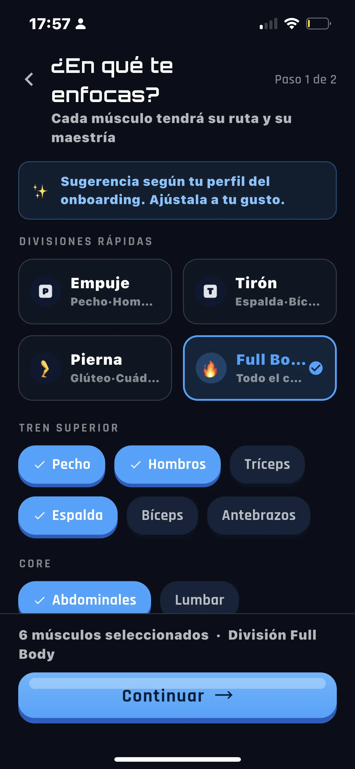 FitVerso — Enfoque