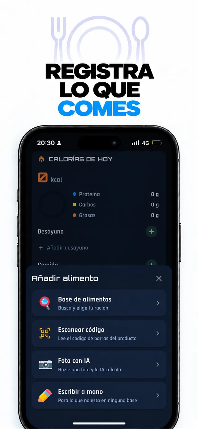 Diario de comidas